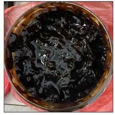 Palm Kernel Sludge in a processing bowl